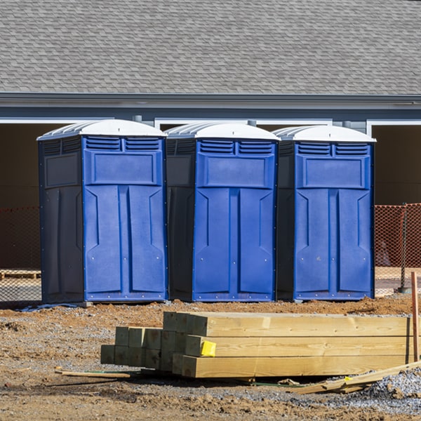 how do you ensure the portable toilets are secure and safe from vandalism during an event in Minnehaha WA